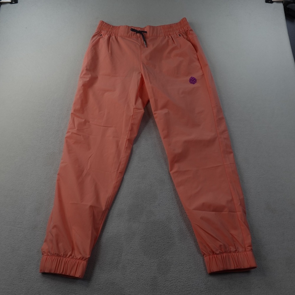Stio PTV Peak To Valley Jogger Pants Womens M Desert Coral Hiking Outdoor NWT